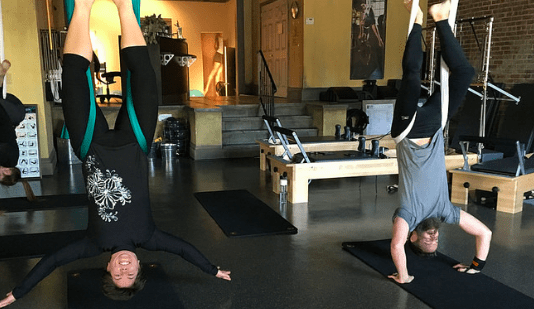 Brighton Lets Hop On The Aerial Yoga Trend