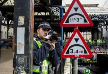 Six arrested in ‘most challenging football-related disorder’ lead officer in policing operation had ever experienced