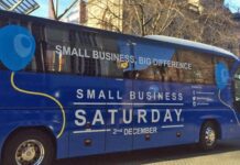 Know a small business in need of support or advice? Visit the Small Business Saturday tour bus between 10am and 2pm today in Ship Street