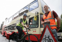 Bus Blind Spot Demo For Cyclists That Saves Lives