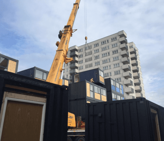 Brighton Graduates Design Shipping Container Development As Emergency Accomodation For Homeless and Low-Income Families