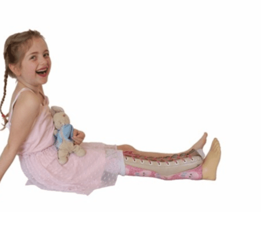 Little Girl Kyra Warrell Flies Out for First Operation After Fundraising Campaign