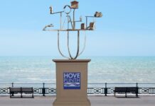 Constellation: the inaugural crowdfunded sculpture on the all-new ‘Hove Plinth’