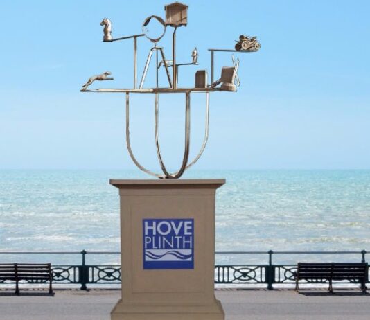 Constellation: the inaugural crowdfunded sculpture on the all-new ‘Hove Plinth’