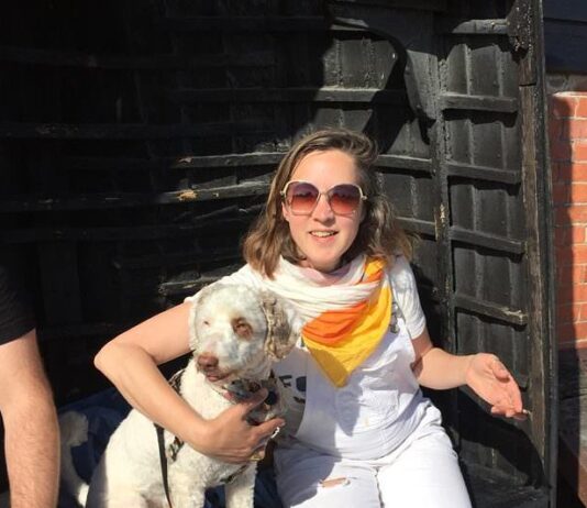 Humans of Brighton – Klara and her Pooch Jocshi