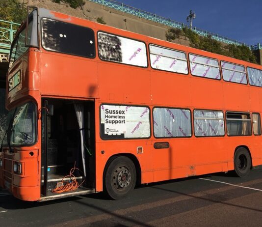 Brighton Night Shelter Bus to Travel to Royal Wedding
