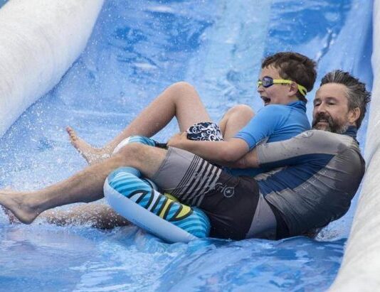 Local Charity to Bring 100 Metre Water Slide to Brighton