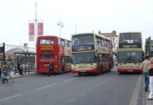 Elderly Lady Suffers Broken Elbow in Brighton Bus Crash