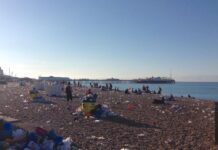 Glitter Not Litter: Pride Leaves Brighton Beach in Sorry State