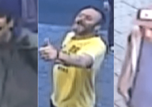 Police Release CCTV Images of Three Men Sought After Brighton Assault