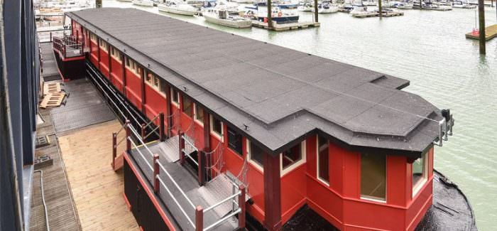 ONCA’s New Art Space – On Board a Brighton Barge!