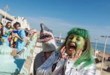 Brighton community thrived at Silent Disco Beach Clean!