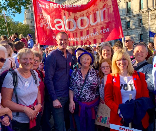 Brighton and Hove represented at People’s Vote march in London