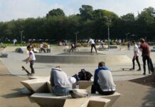 When a skatepark becomes a sacred space