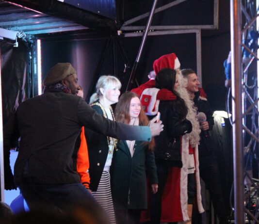 Christmas lights switch on in Brighton signals start to festive season
