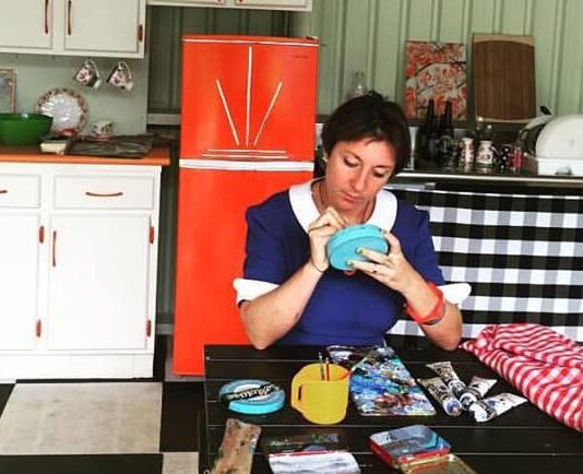 “I love the trance state I get into when I’m painting.” Artist of the Week: Danni Emery