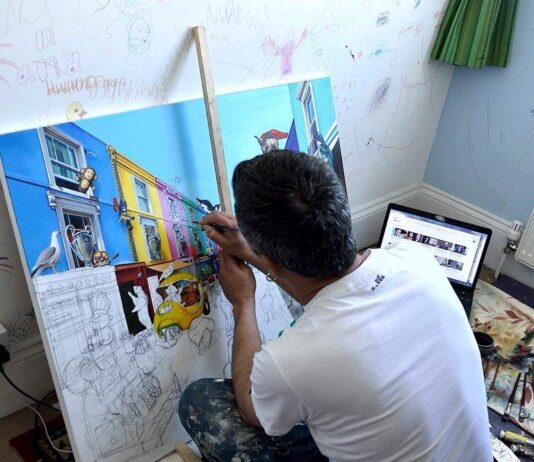 “The city where it is weird to not be weird.” Artist of the Week: Alberto Martinez