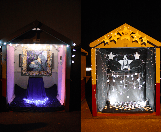 Hove beach hut advent calendar opens doors for final year