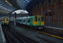 All appears to be running ‘smoothly’ despite mainline rail closure