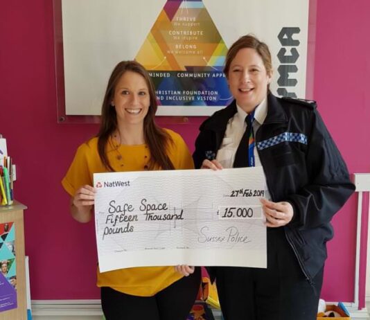 Police Donate £15,000 to Brighton Safe Space