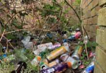 Picking up litter from Brighton to Land’s End