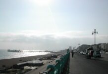 Why are there seafront lanterns missing?