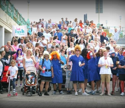 Sponsored walk Push for Prems 10th anniversairy