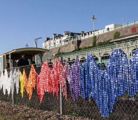 ‘A Drop in the Ocean’ project highlights the staggering number of bottle caps on our seafront