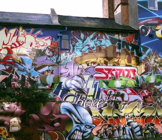 The council have launched a graffiti removal enforcement consultation