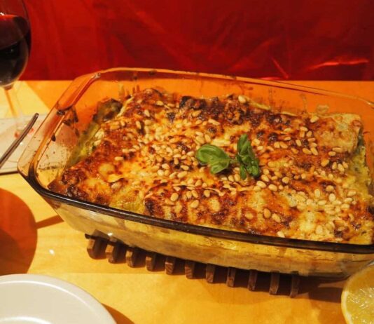 Lasagne with a Green Twist