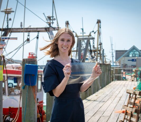 Brighton graduate wins £30,000 International Dyson Award for fish-waste plastic alternative