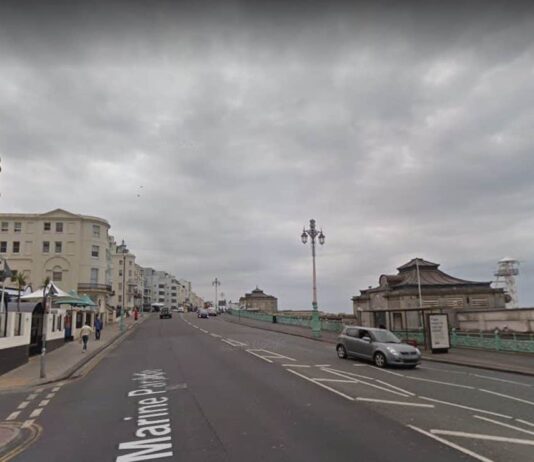 Man dies after being struck by car on Brighton seafront