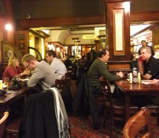 Going down the pub, but not as we know it