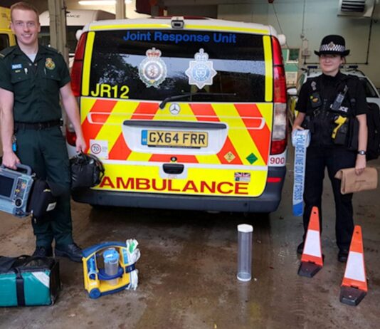 Police and ambulance Joint Response Unit proving successful in Brighton, according to Sussex Police