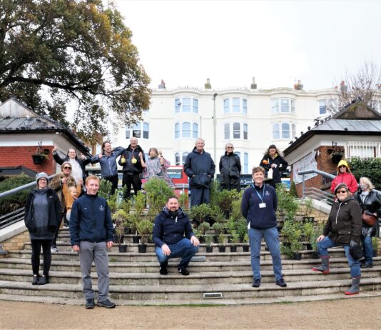Brighton & Hove Green Spaces supported by donation from Plumpton College
