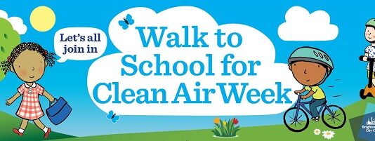 Cleaner air the focus for Walk to School Week 2020