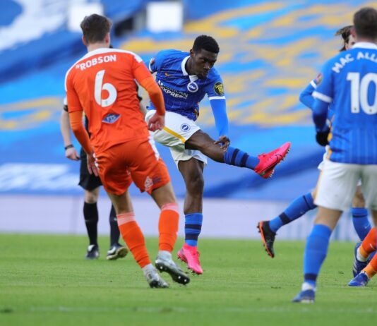 Bissouma scores a stunning goal as Brighton narrowly beat League One Blackpool in the FA Cup