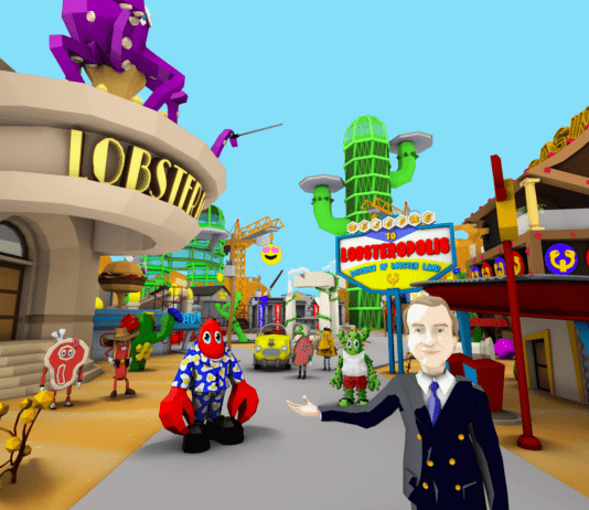 NFT Art World -Philip Colbert launches Lobsteropolis City and the Lobster Land Museum in Decentraland