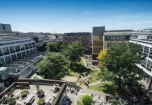 Group of students Occupy Building at the University of Brighton