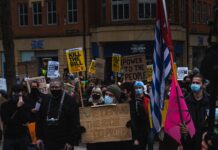 Kill The Bill Marches Through Brighton