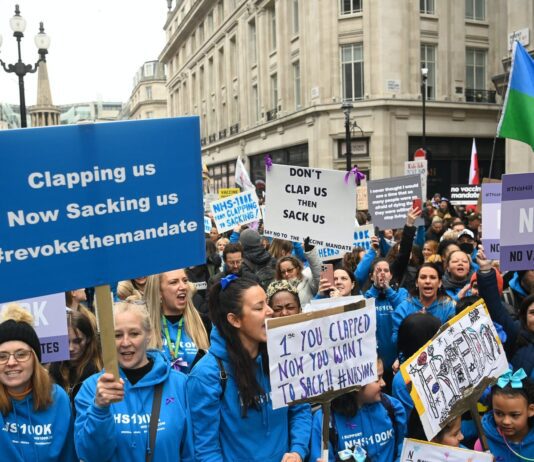 is this the end of the road for vaccine mandates for doctors and nurses?