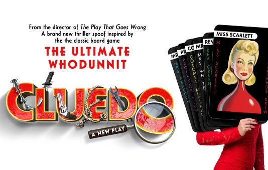 CLUEDO VISITS THEATRE ROYAL BRIGHTON THIS JUNE