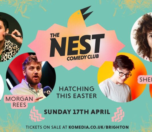 Komedia Team Up with Award-Winning Berk’s Nest for New Night