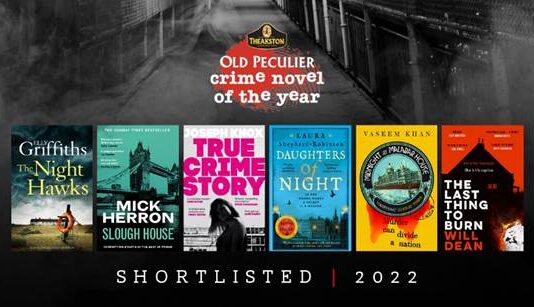 Brighton author shortlisted for Theakston Old Peculier Crime Novel of the Year