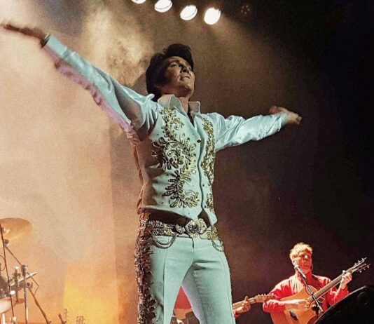 ELVIS IS BACK IN THE BUILDING