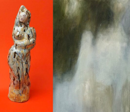 Artists Lily Rigby and Amy McMillan hold new exhibition The Earth Laughs in Flowers