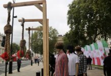 Iran executes first protester quesrtions its human rights abuses