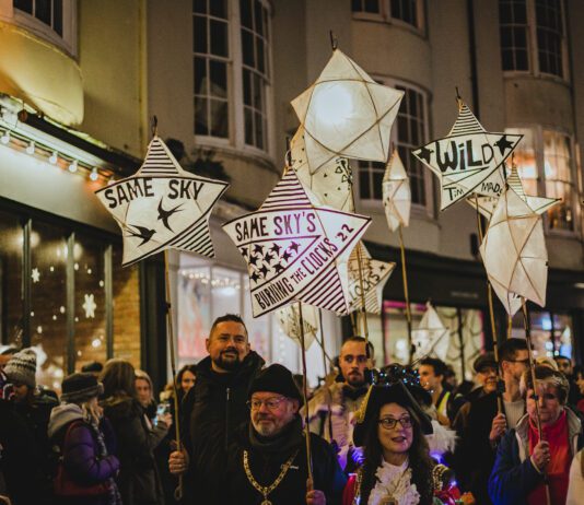 Over £7,000 raised by Brighton’s community for Burning the Clocks 2022