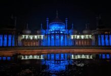 Royal Pavilion to be lit up in blue and white to celebrate the Seagulls in the FA Cup final