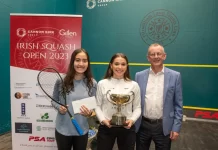 Local Brightonian Girl Jasmine Hutton Wins Her Sixth Professional Squash Event in Ireland